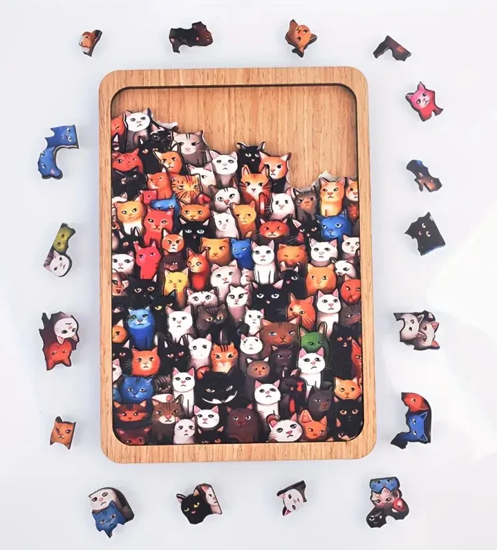 Hundred Cats - Challenging Puzzle