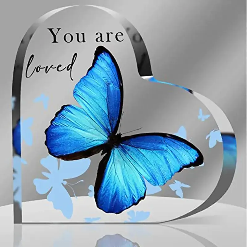 You Are Loved Butterfly Acrylic Plaque