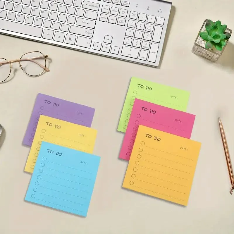 Adhesive Memo Sticky Notes Notepad Bulk
