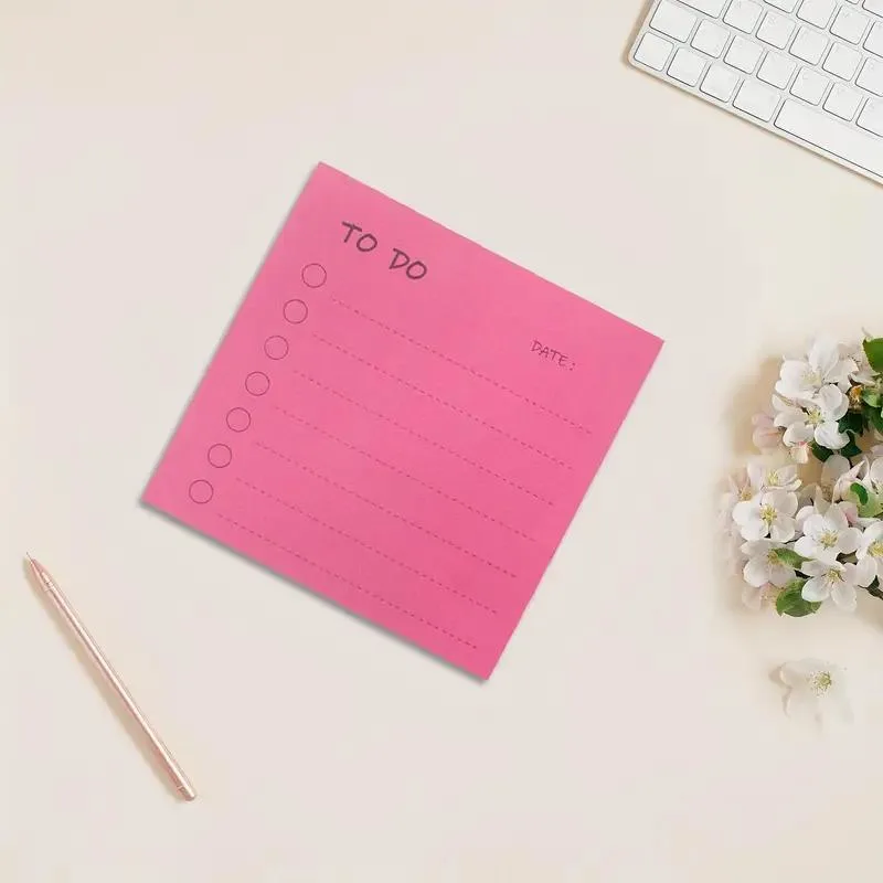 Adhesive Memo Sticky Notes Notepad Bulk