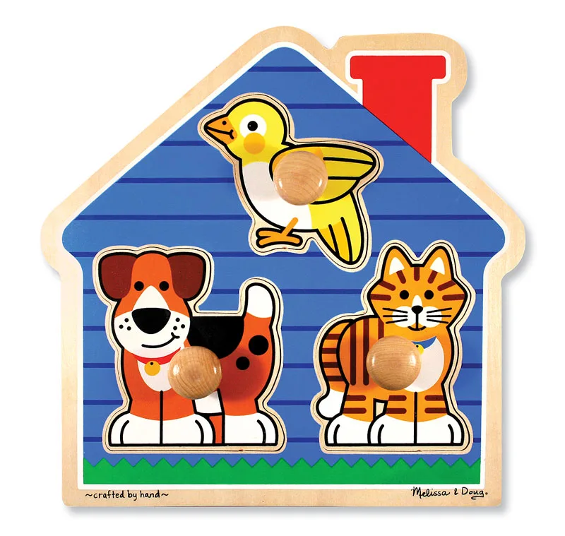 House Pets Jumbo Knob Animals