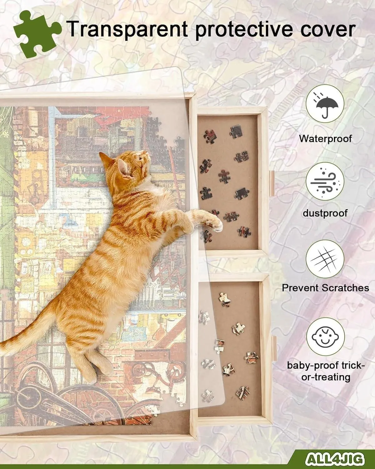 2000 Piece Rotating Puzzle Board