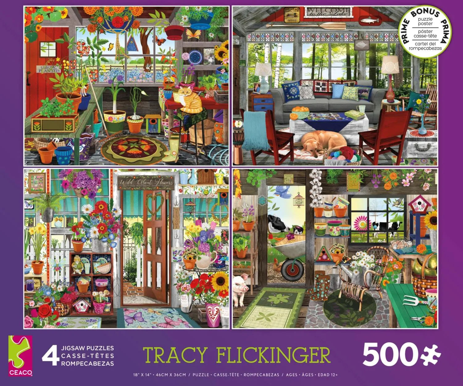 4 In 1 Tracy Flickinger Flower & Garden
