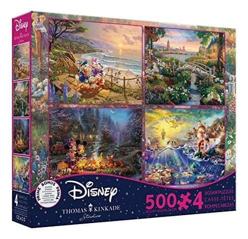 4 in 1, Multi-Pack Thomas Kinkade Disney Collection Disney