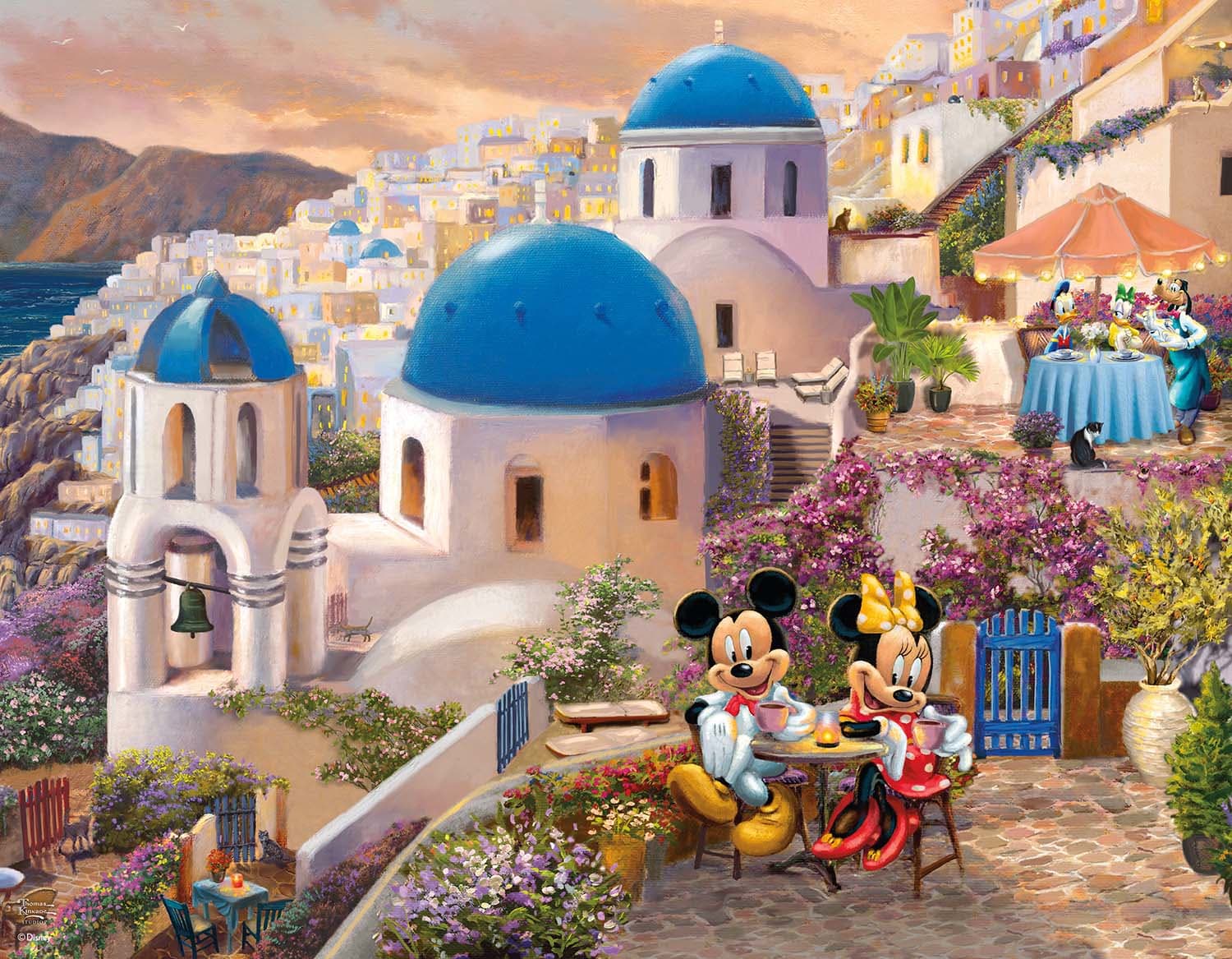 4 in 1 Thomas Kinkade Disney Travel