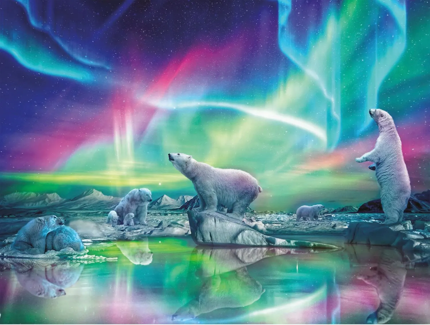 Northern Lights Gathering Glow