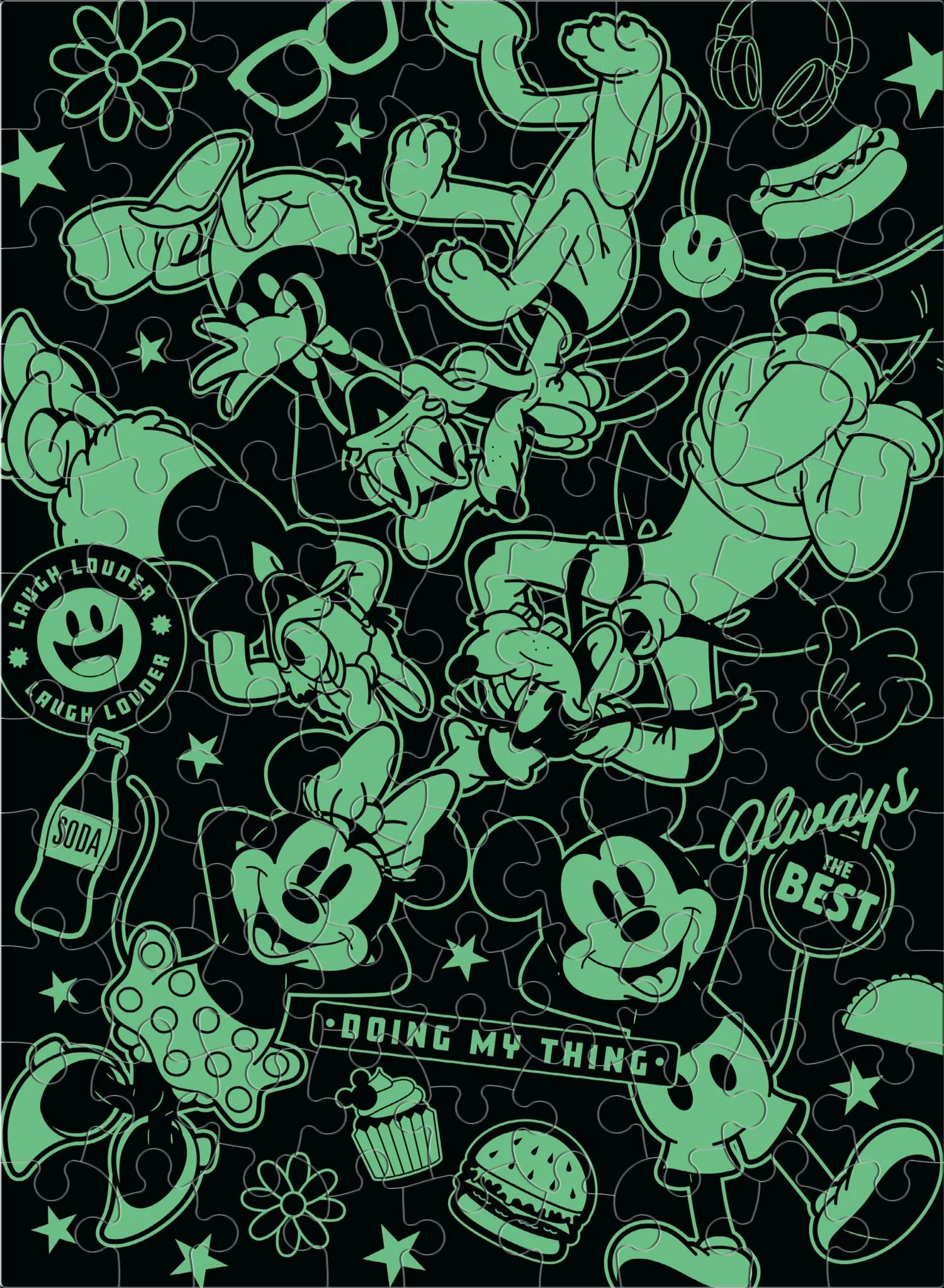 Mickey Party Of Six Glow