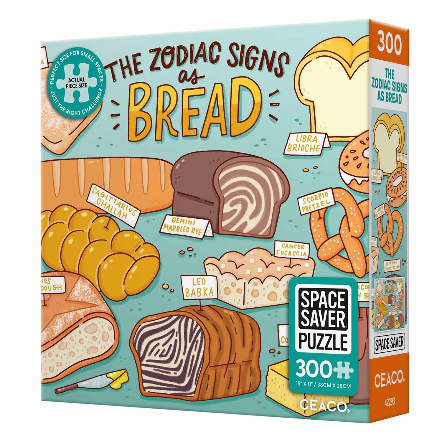 Bread Zodiac - Space Saver Puzzle