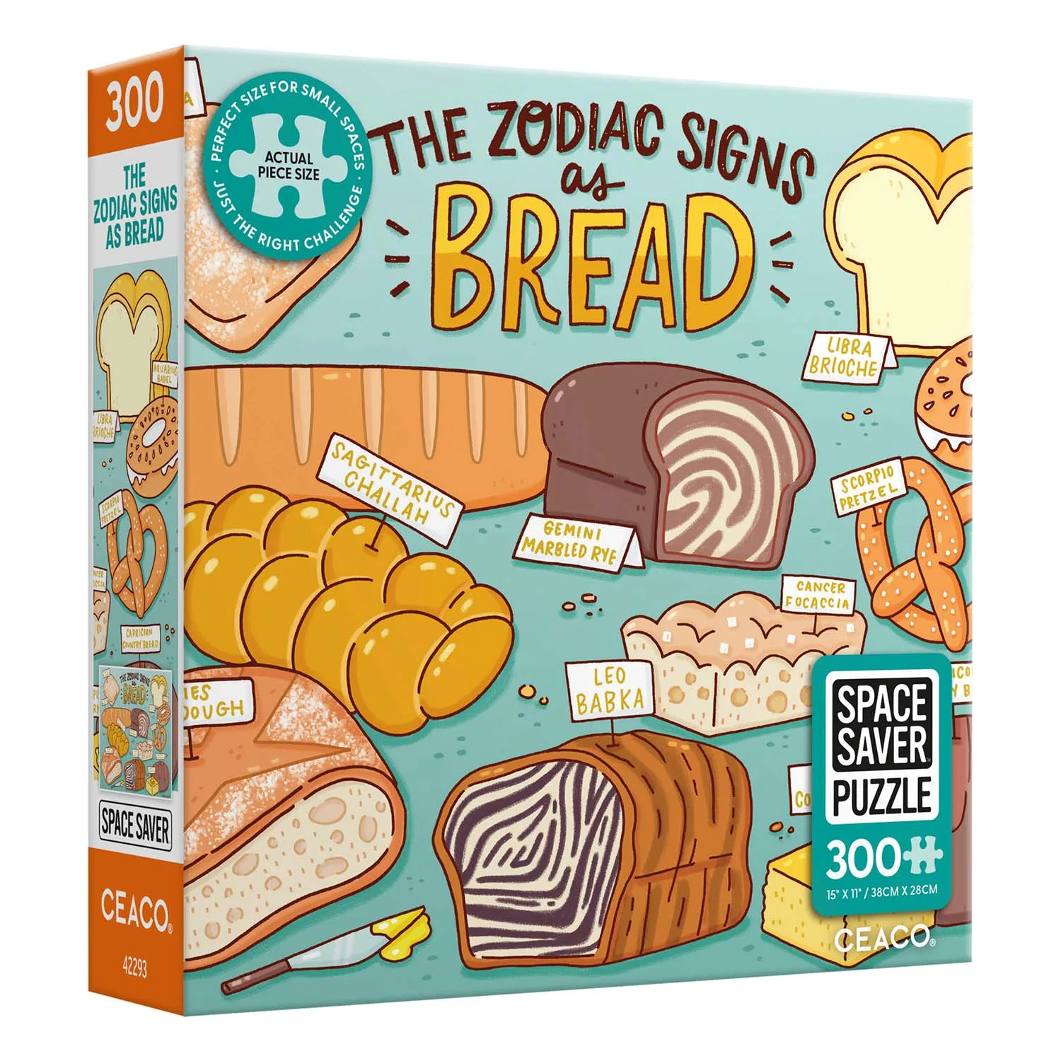 Bread Zodiac - Space Saver Puzzle