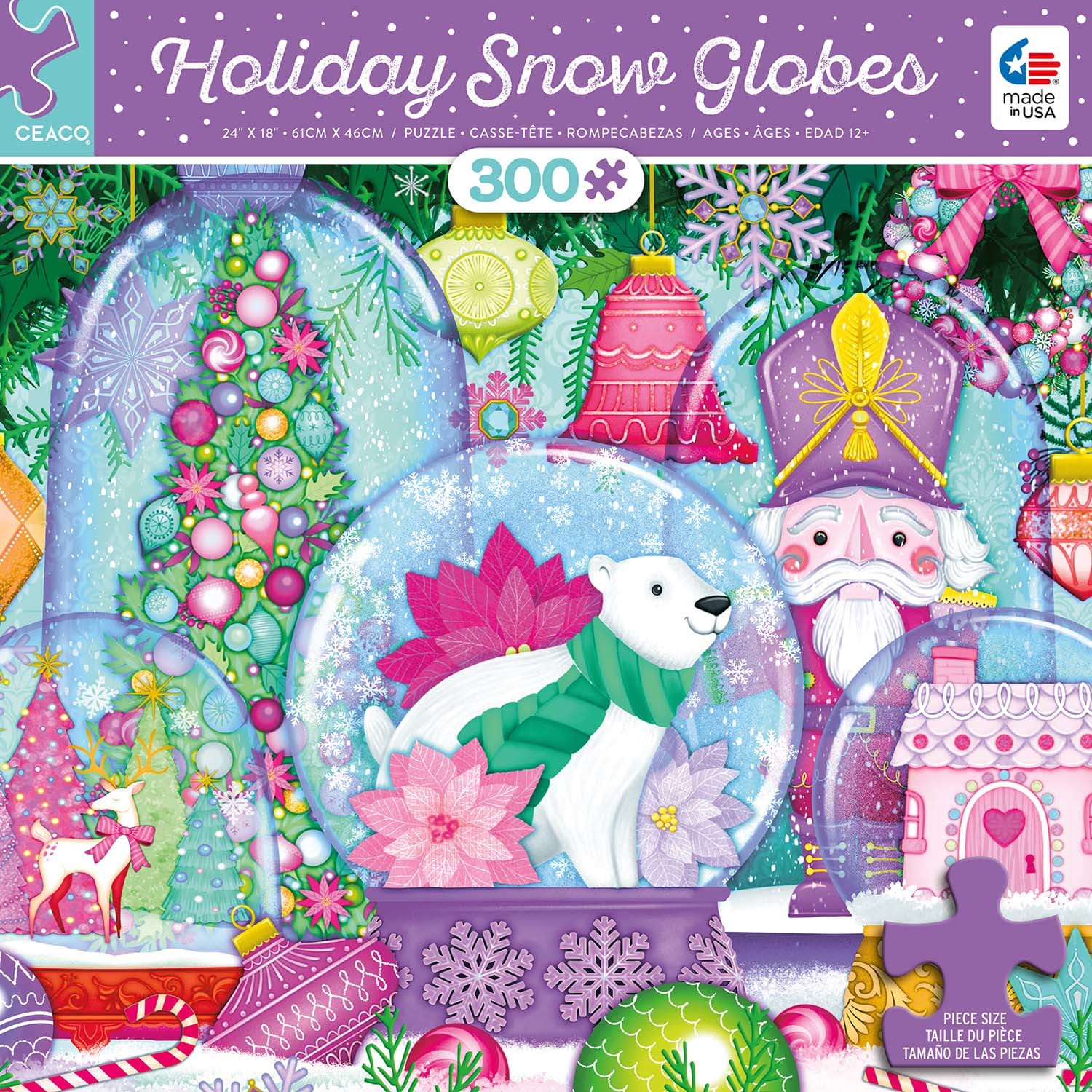 Holiday Snow Globes - Scratch and Dent Animals