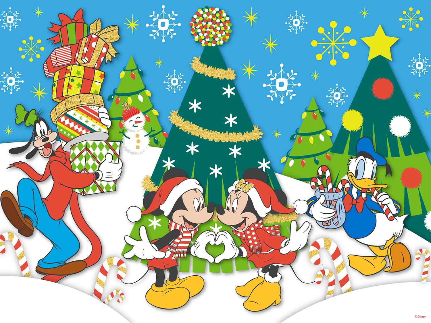 Holiday Love Disney Jigsaw Puzzle