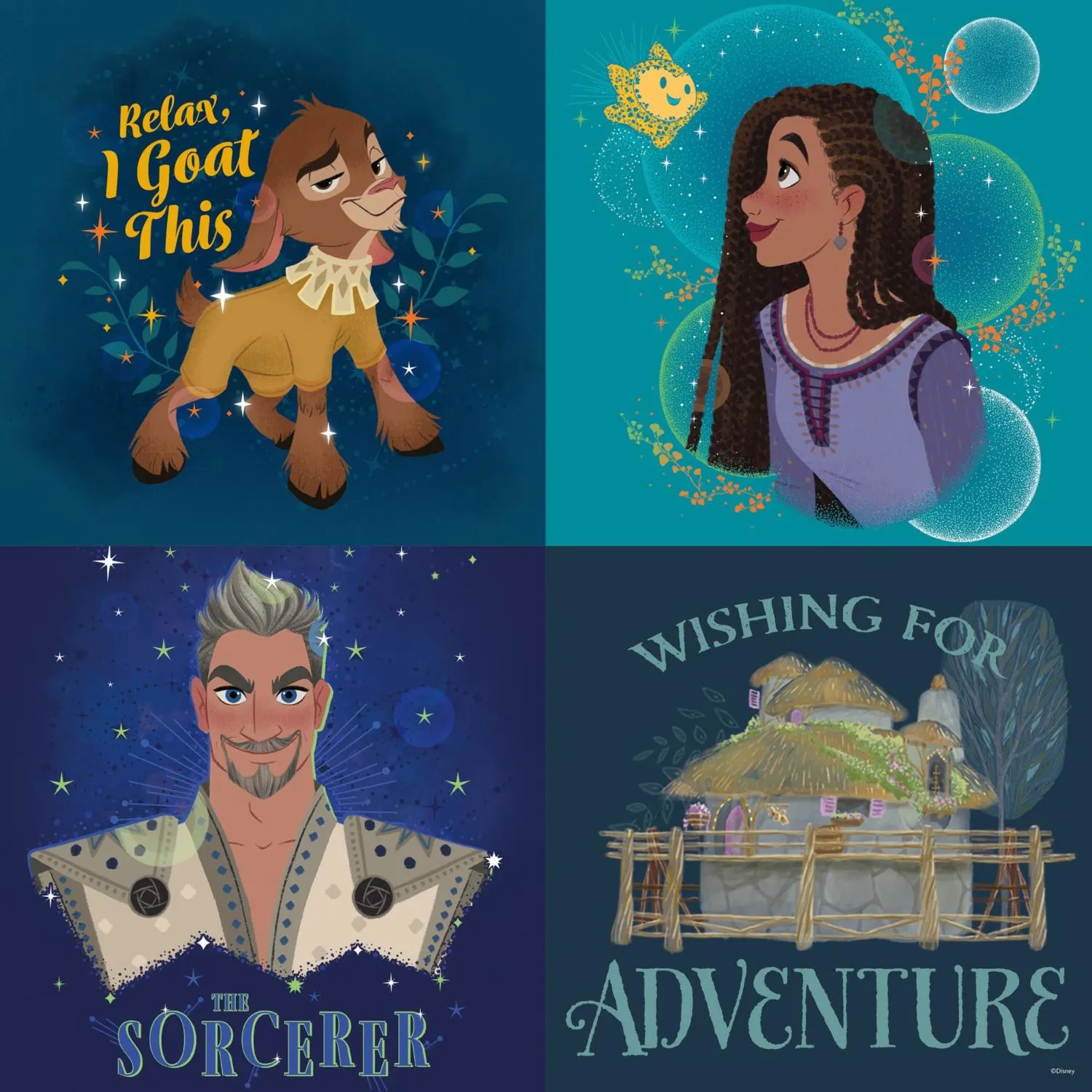 Wish - Collage Disney