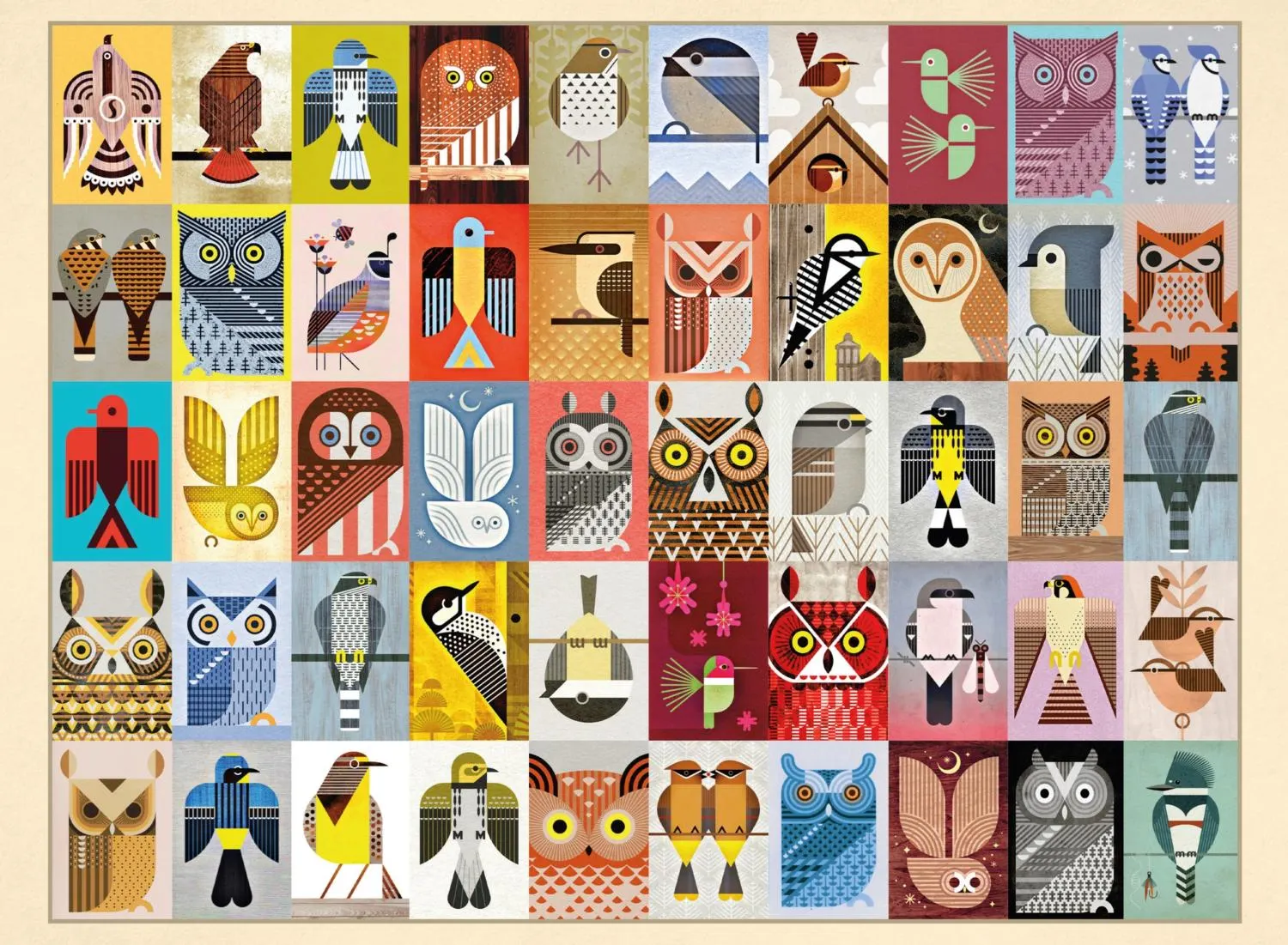 Bird Geometric Birds