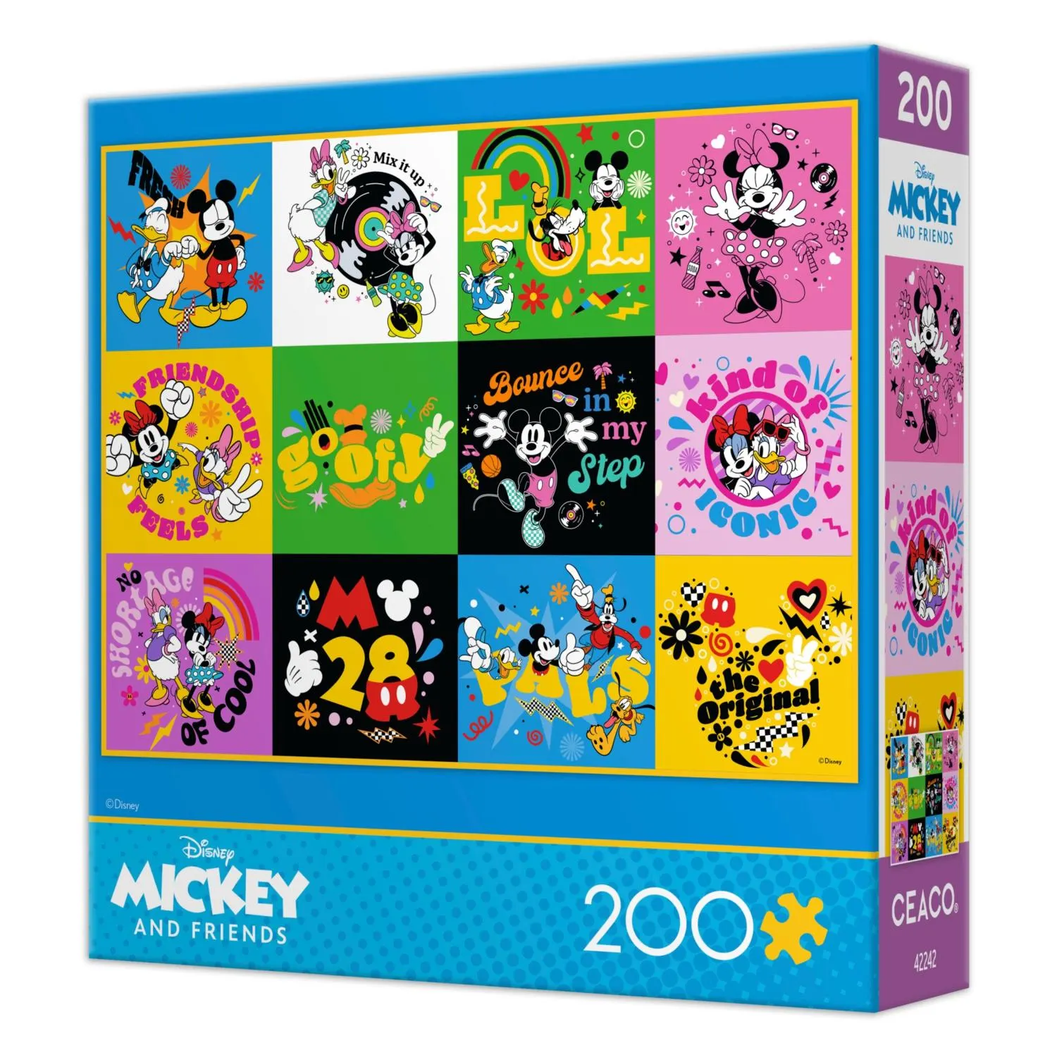 Mickey's Positive Pop Collage