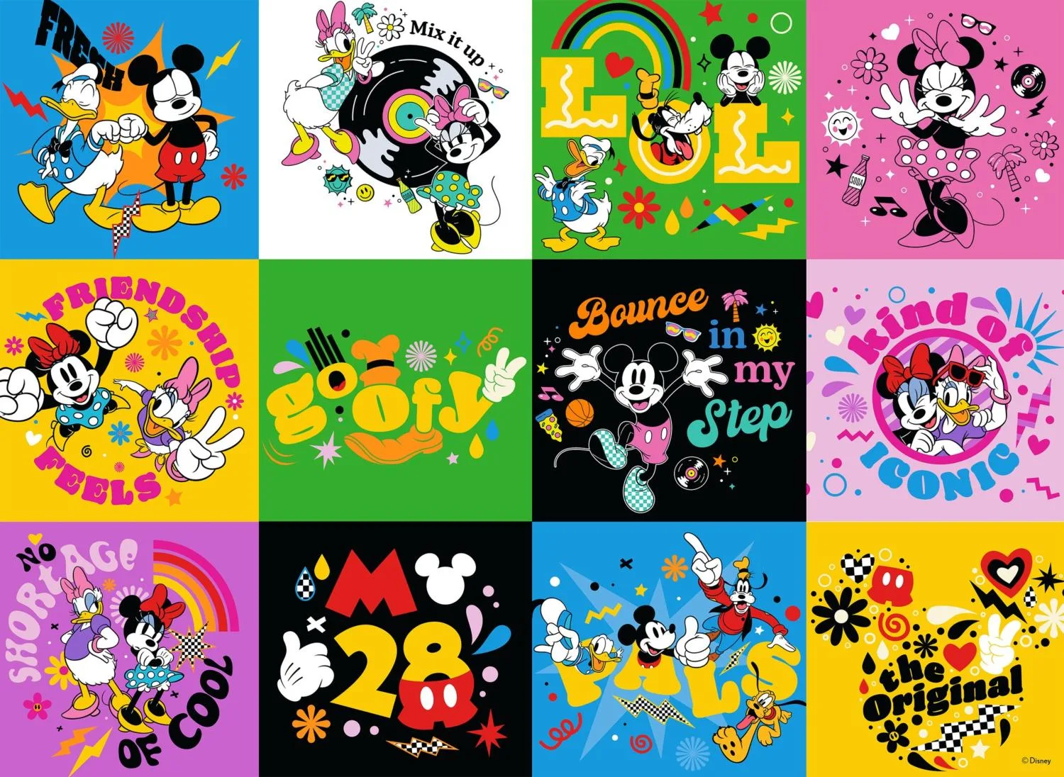 Mickey's Positive Pop Collage