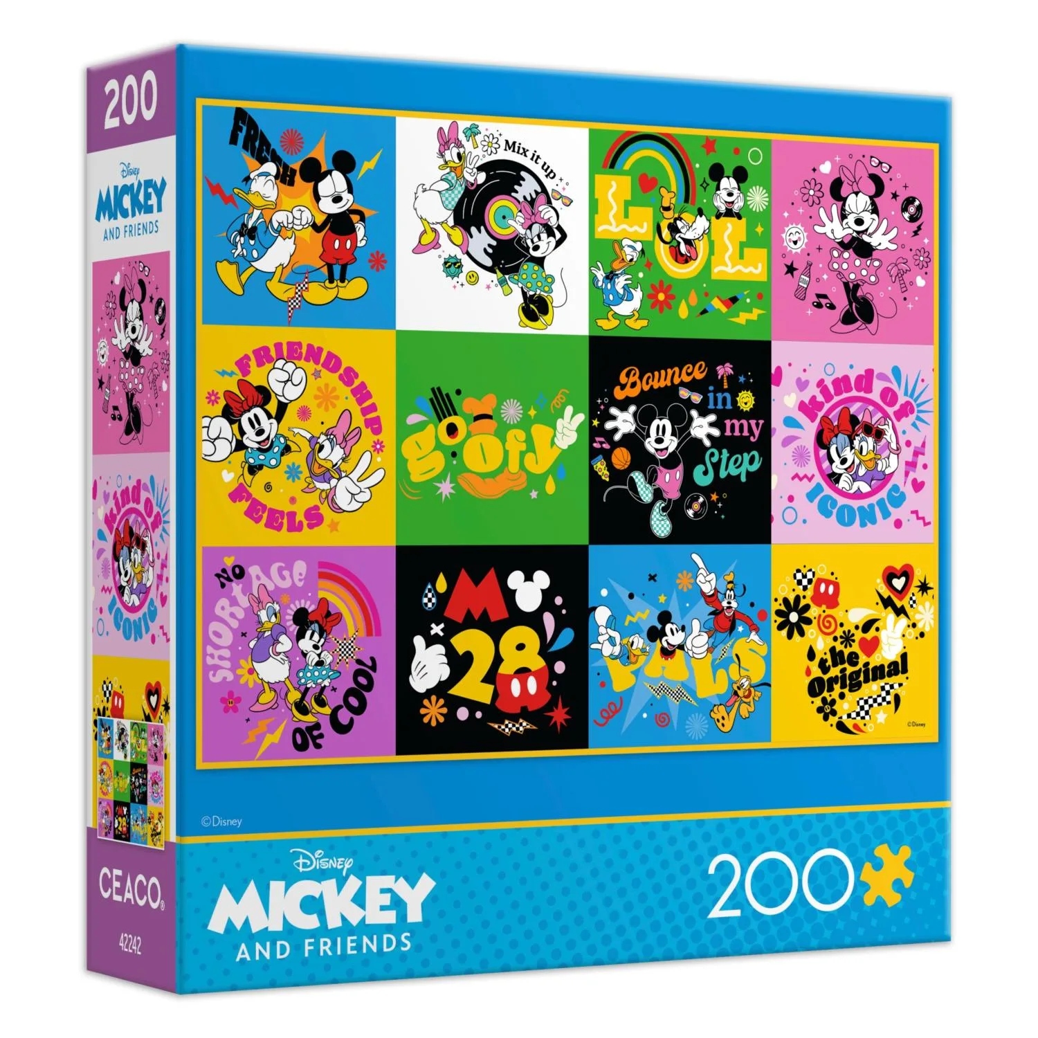 Mickey's Positive Pop Collage