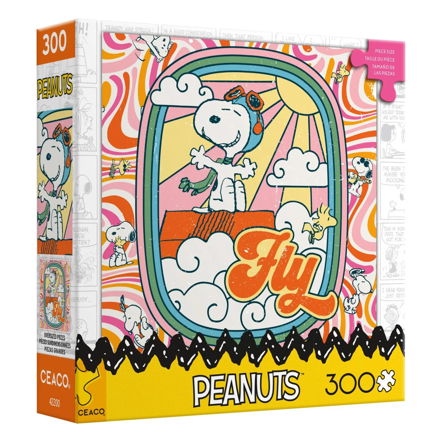 Snoopy Fly Peanuts