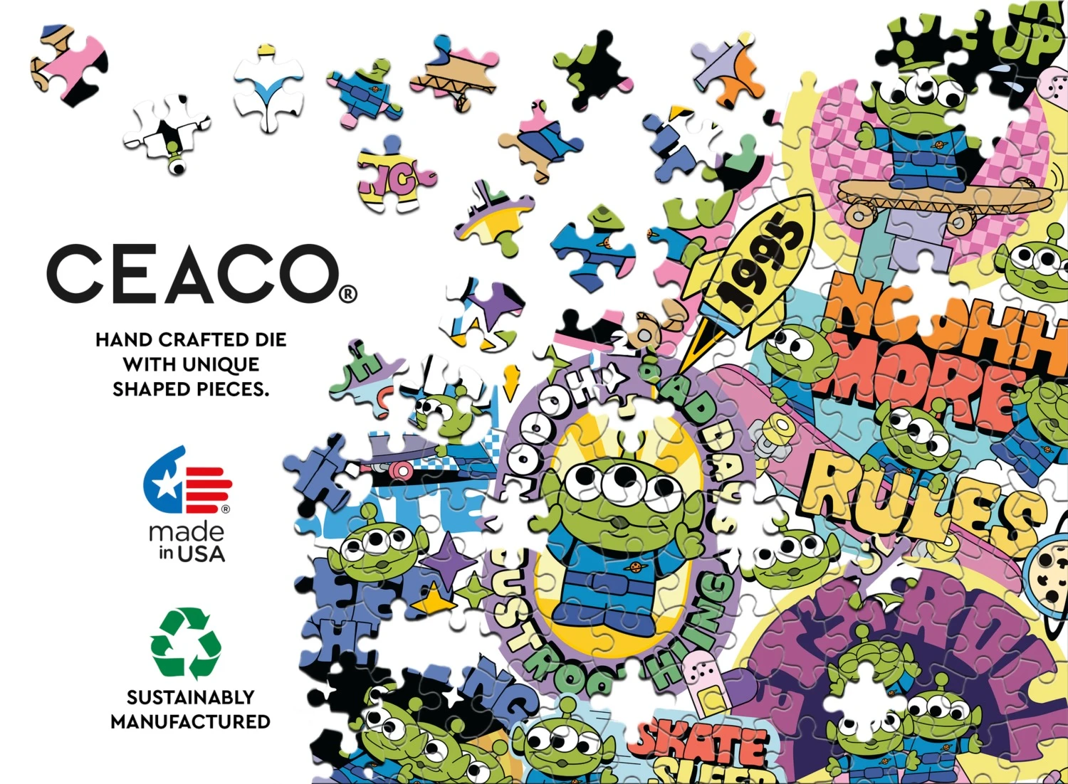 Alien Stickers - Toy Story