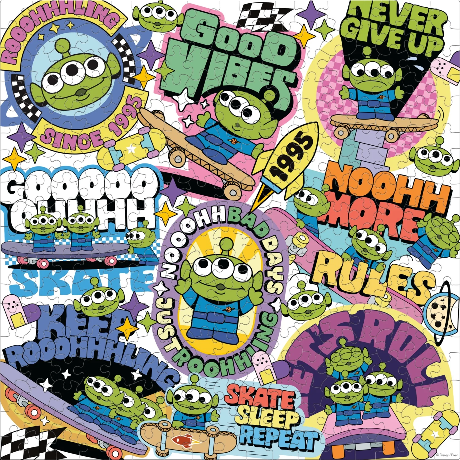 Alien Stickers - Toy Story