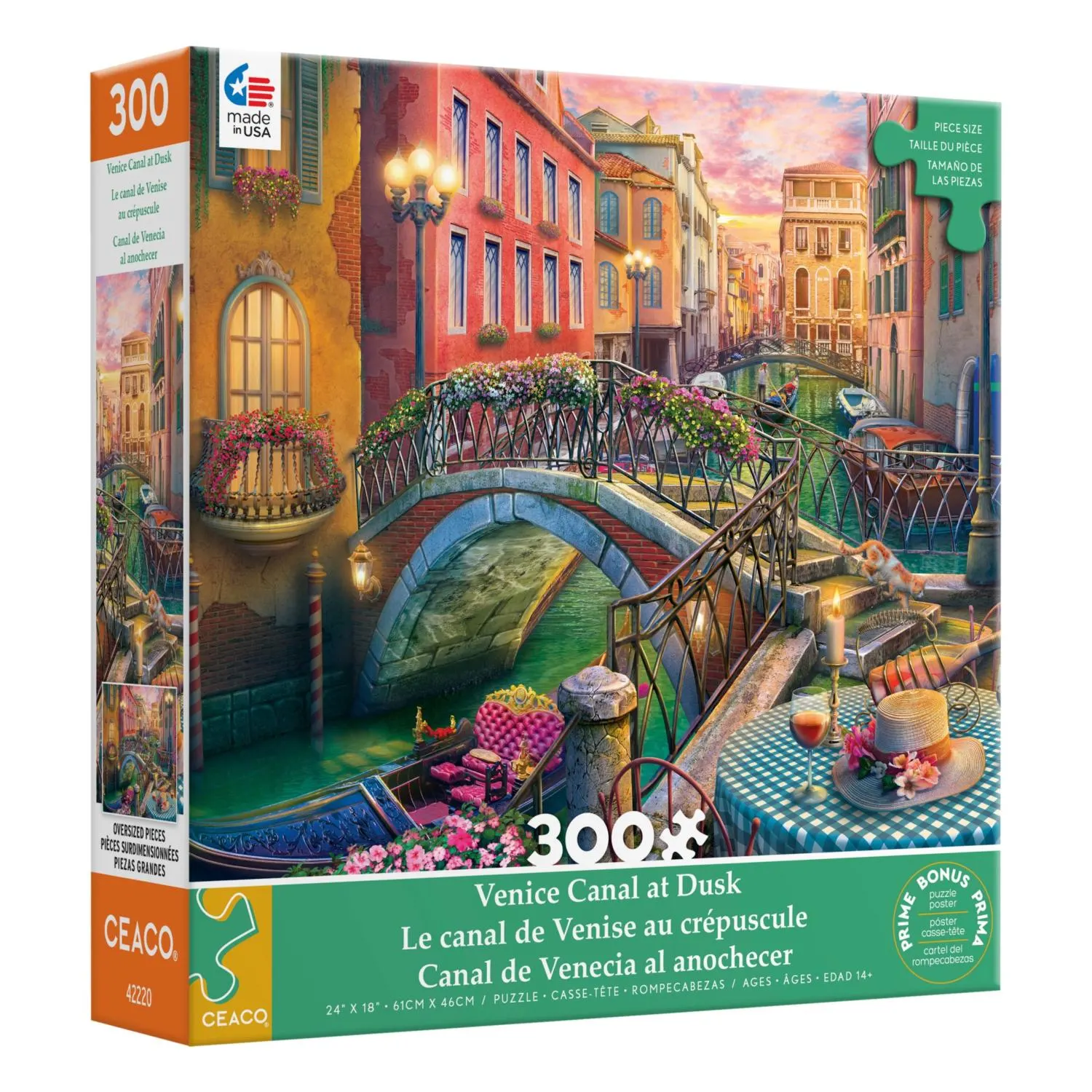 Venice Canal At Dusk