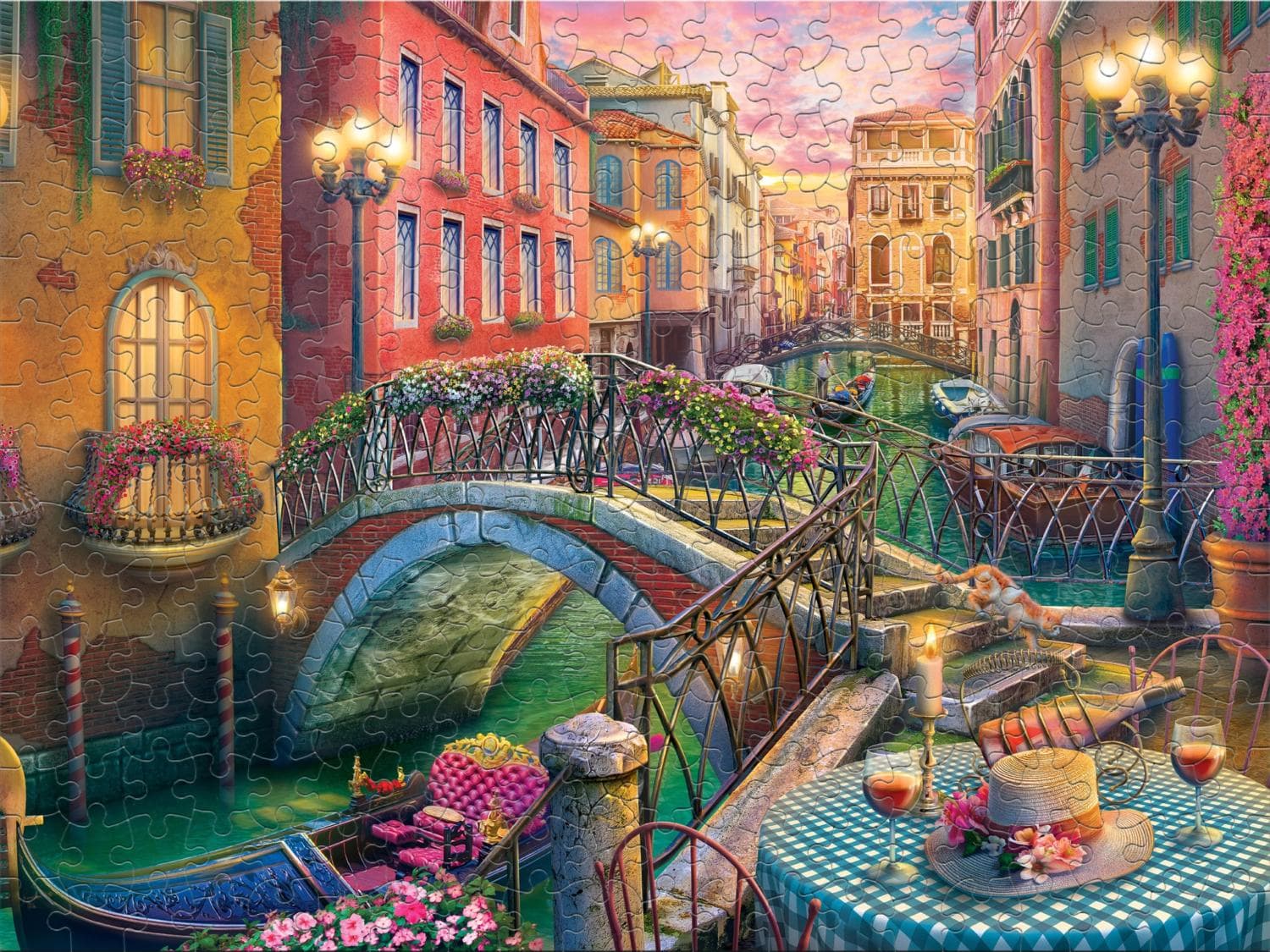 Venice Canal At Dusk