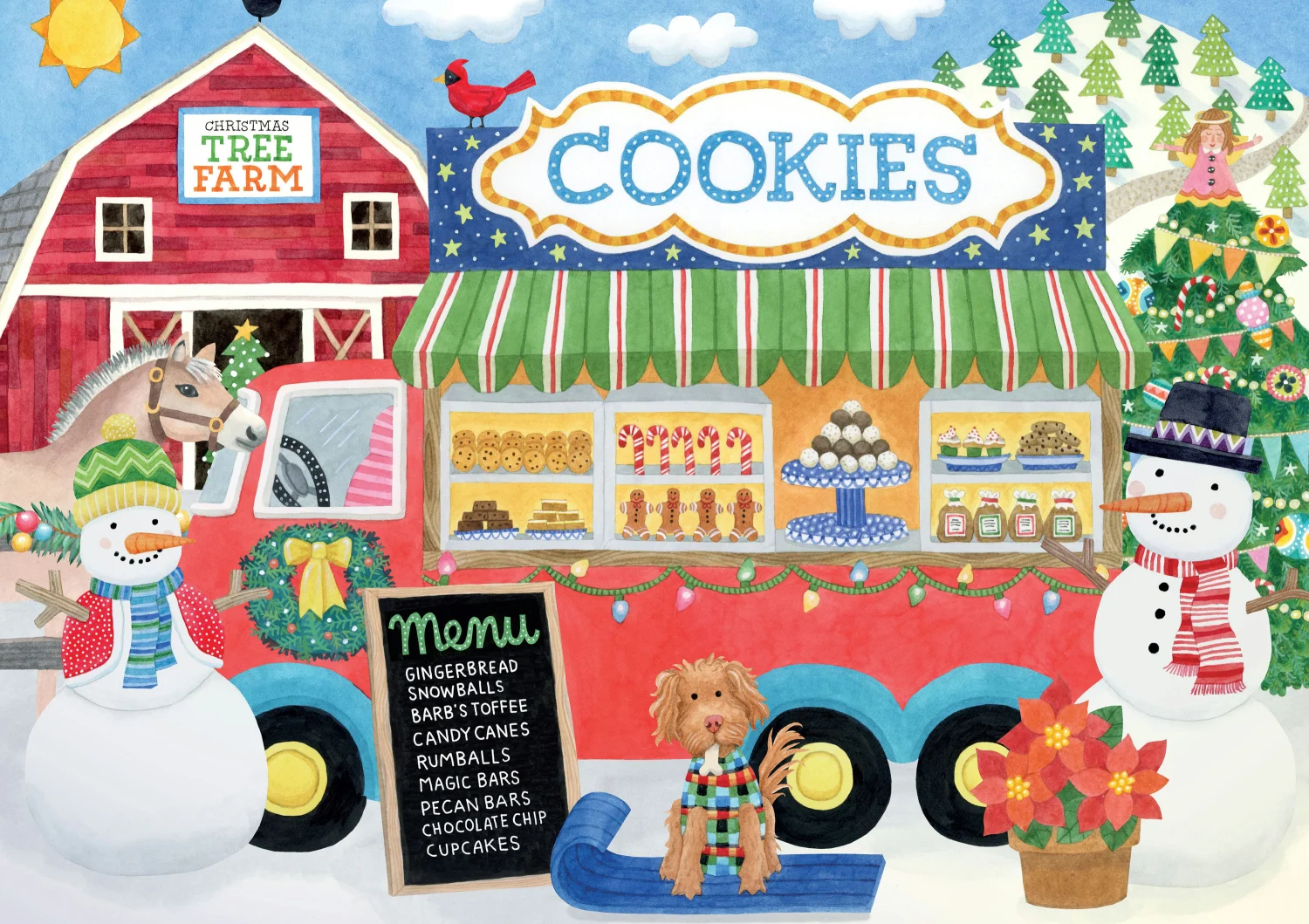 Christmas Tree Farm Truck