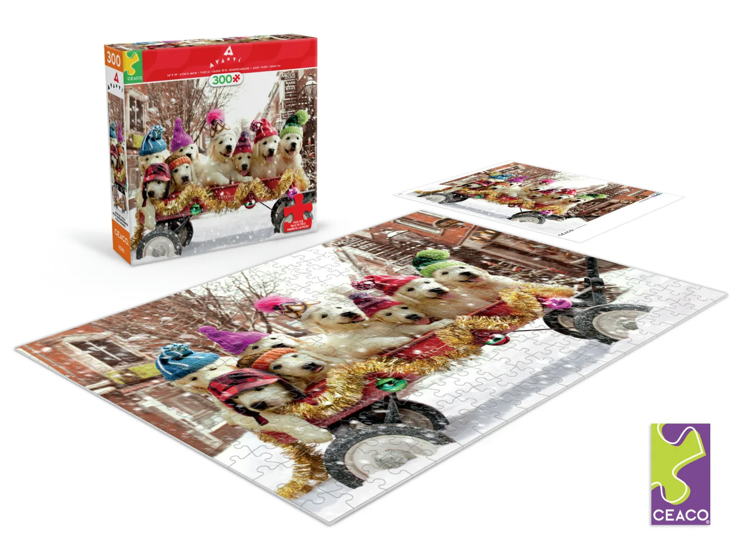 Avanti Puppies In A Wagon