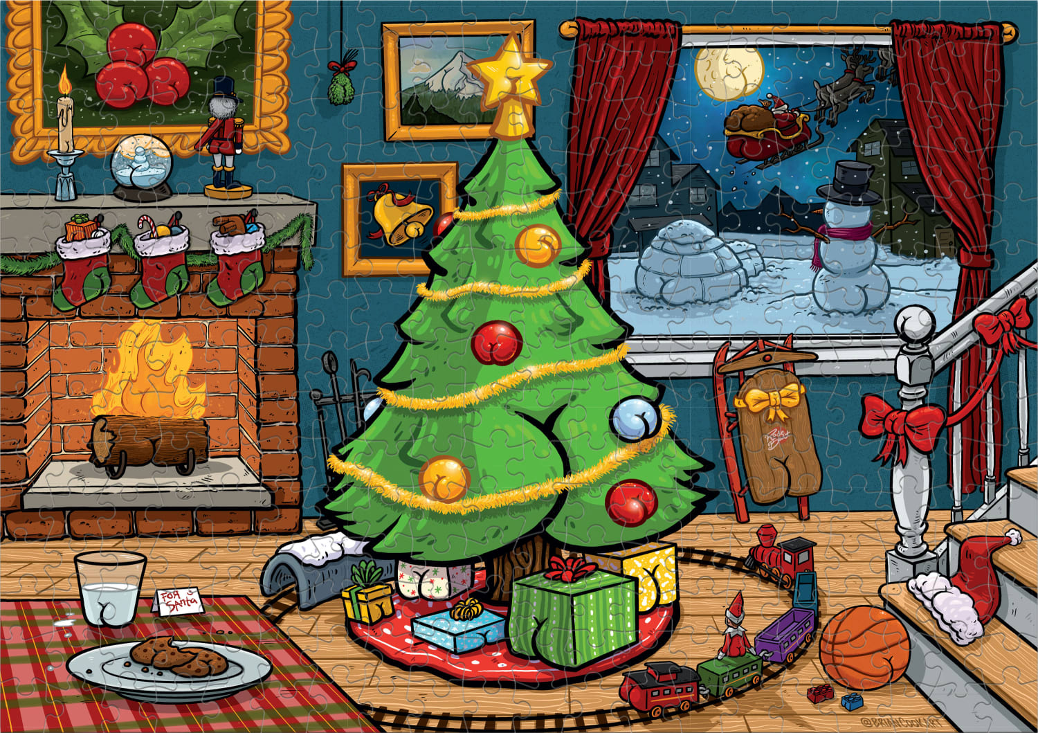 Butts On Things Christmas