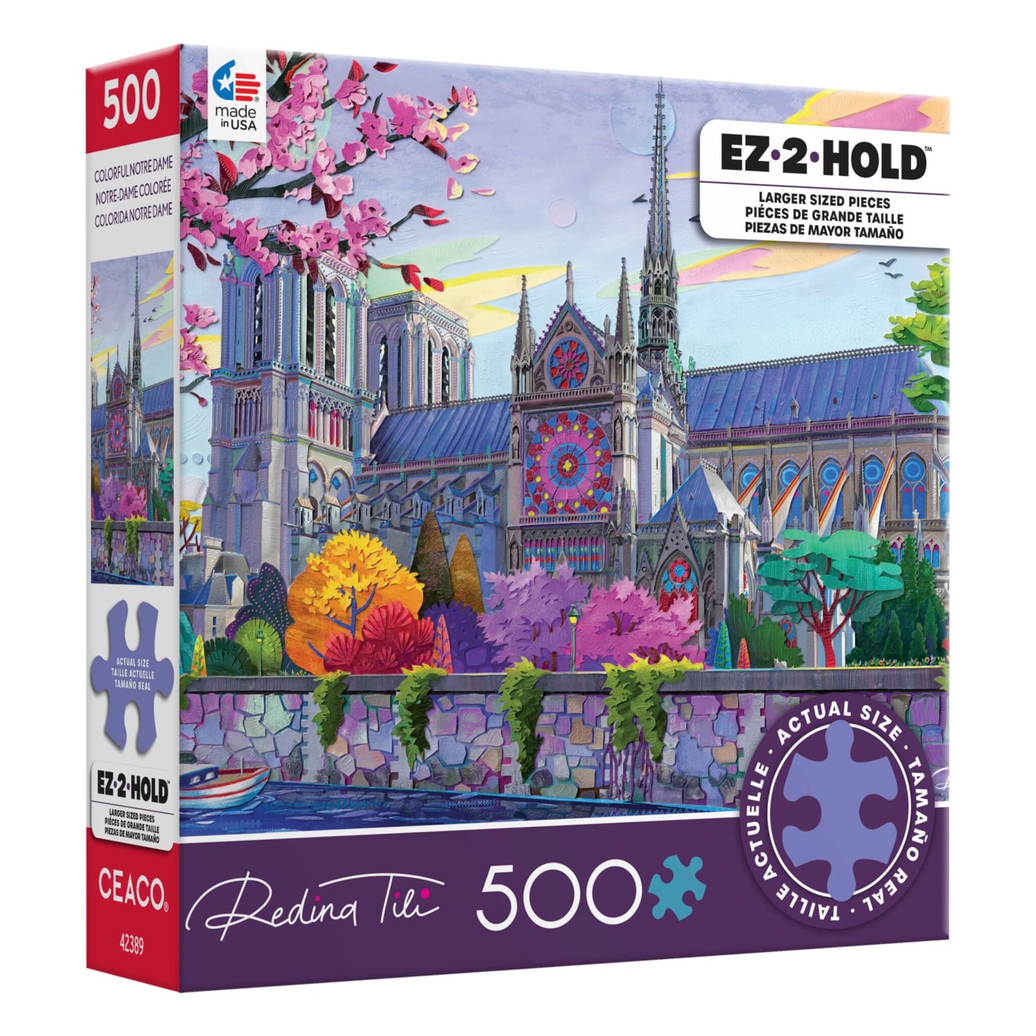 Colorful Notre Dame