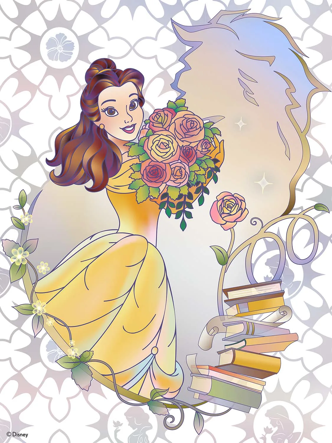 Disney Platinum Princess Belle Disney Princess