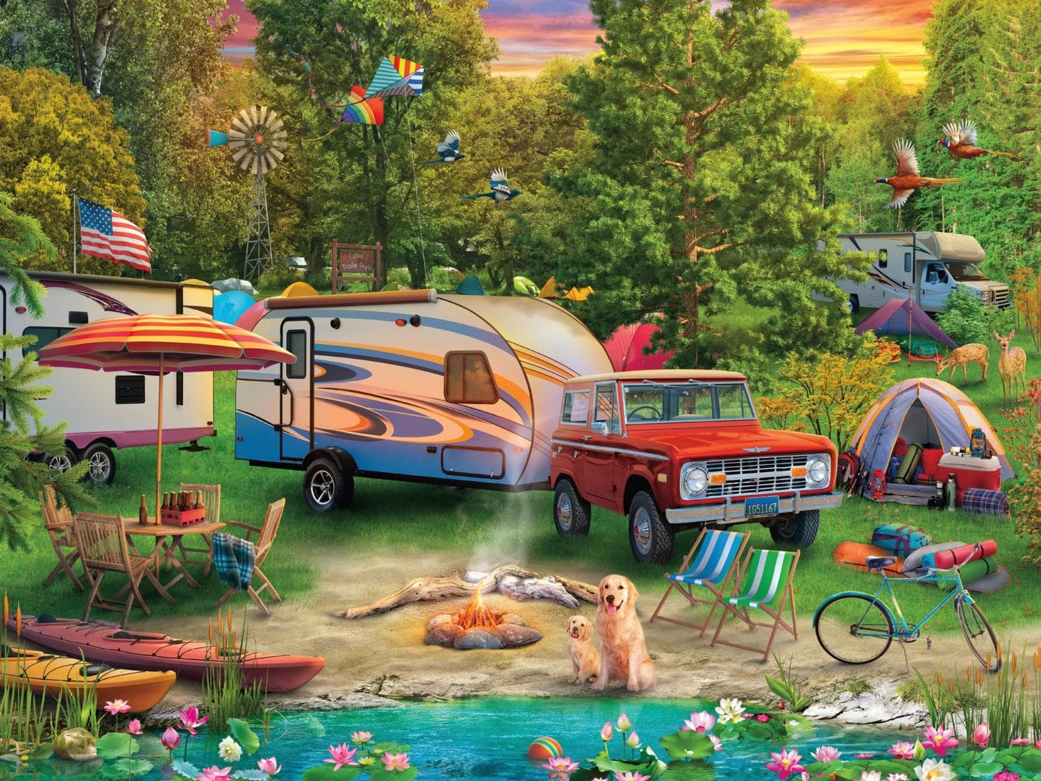 Lakeside Camping Travel