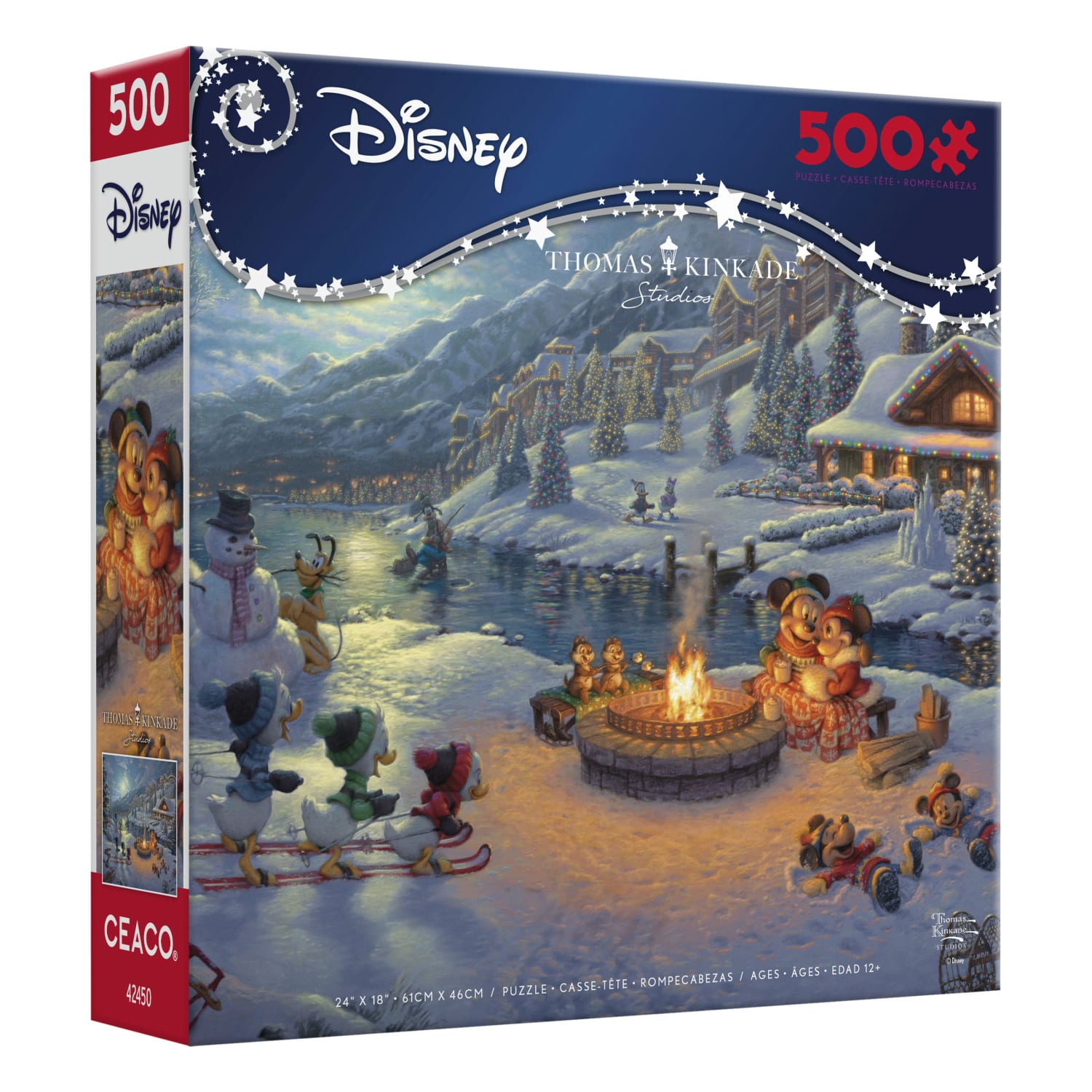 Mickey & Minnie Christmas Lodge