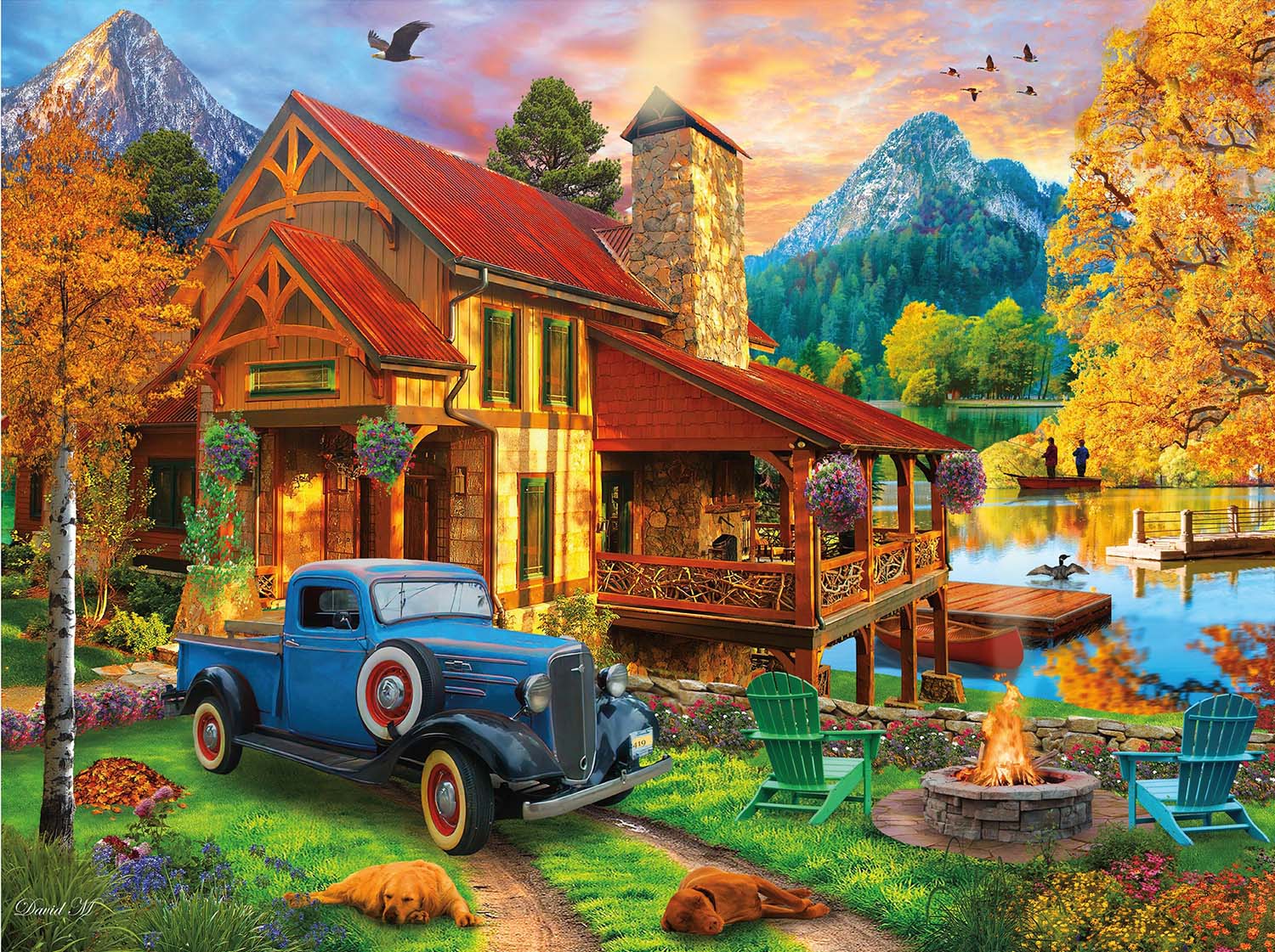The Getaway Landscape Jigsaw Puzzle