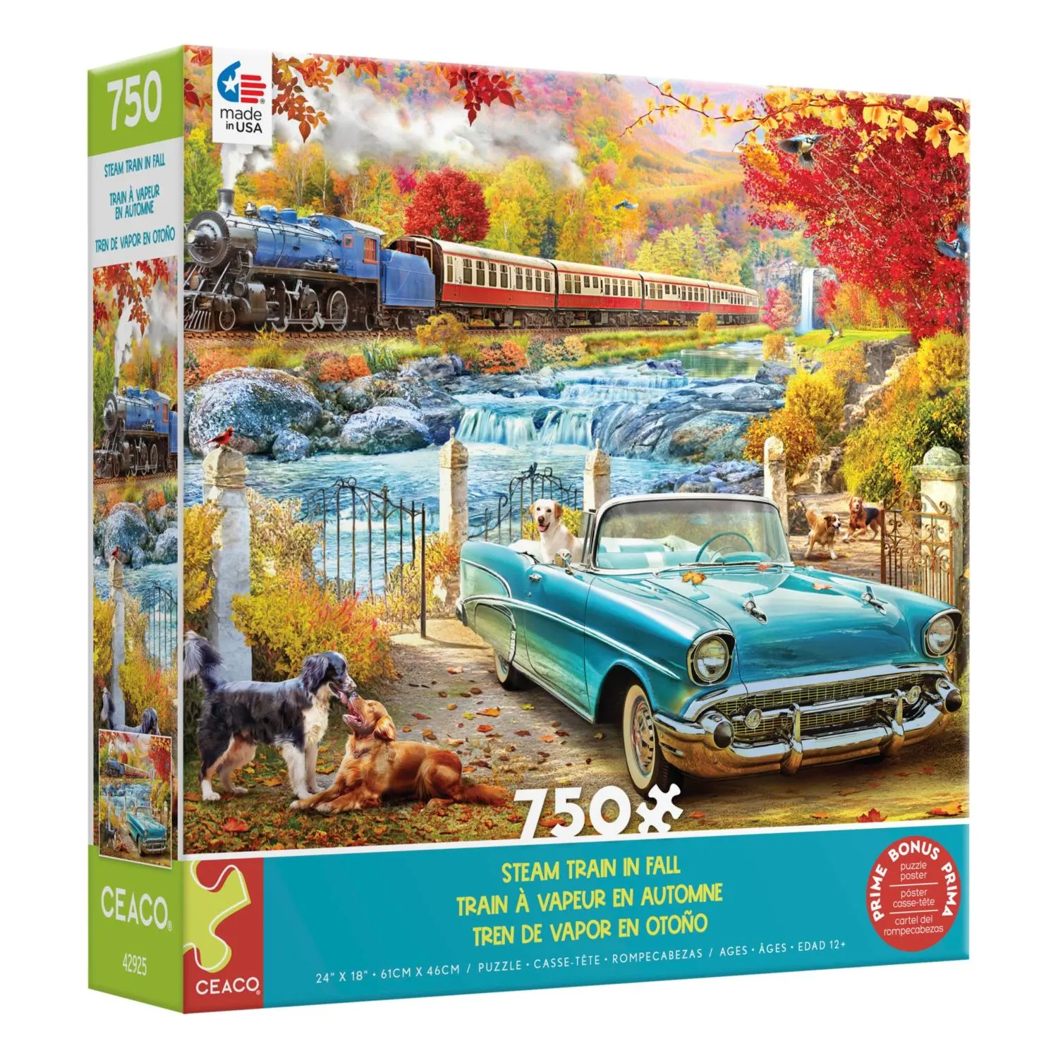 Steam Train In Fall - Scratch and Dent