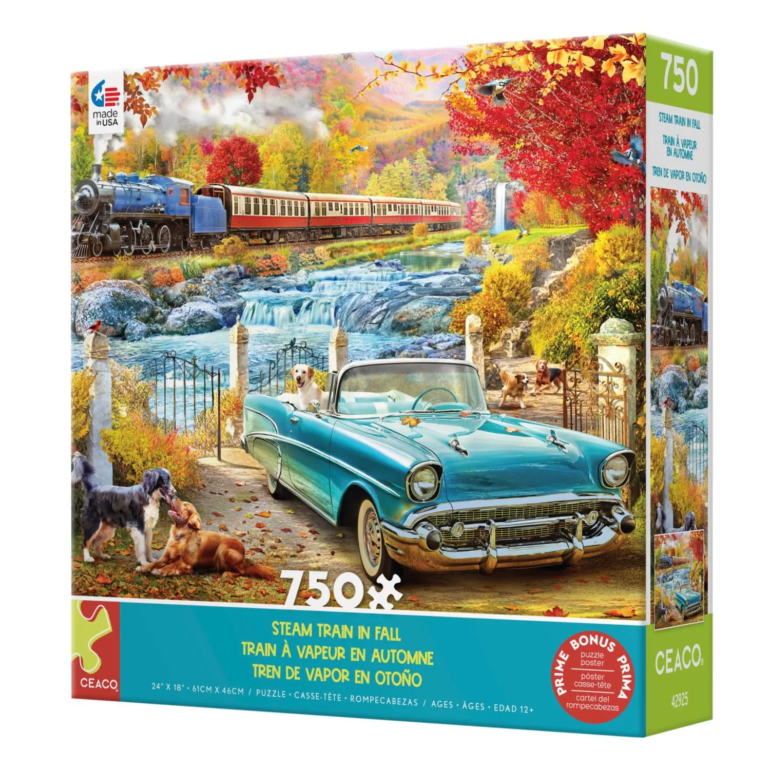 Steam Train In Fall - Scratch and Dent