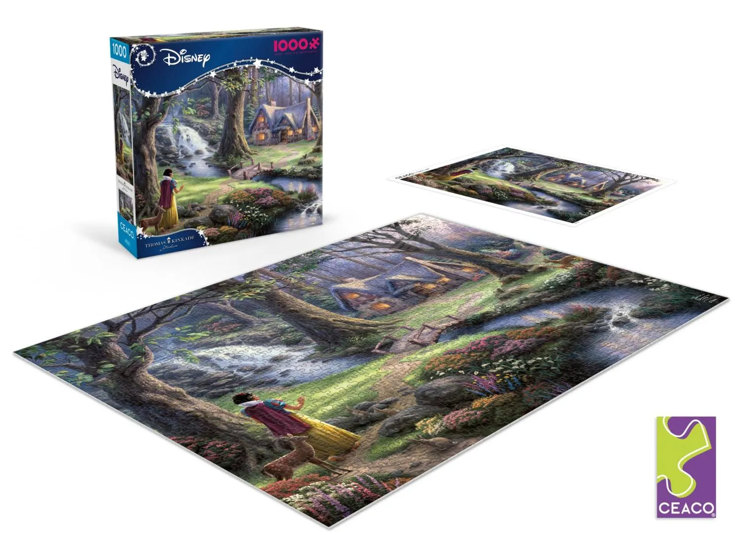 Snow White Discovers The Cottage