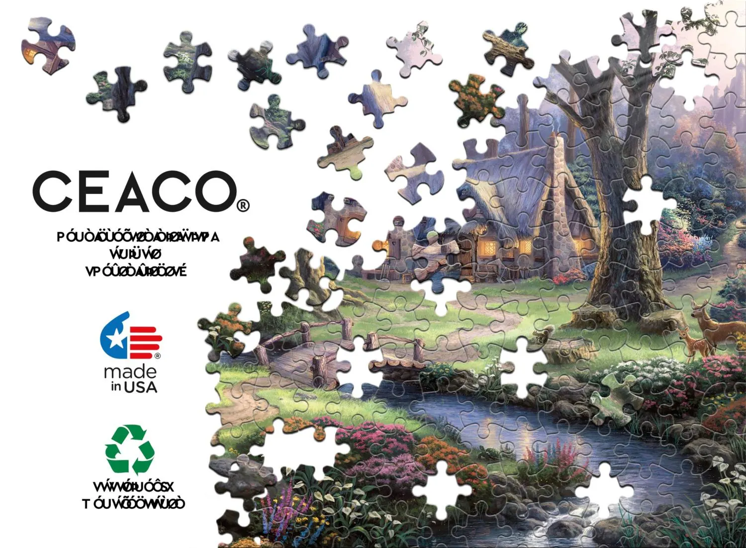 Snow White Discovers The Cottage