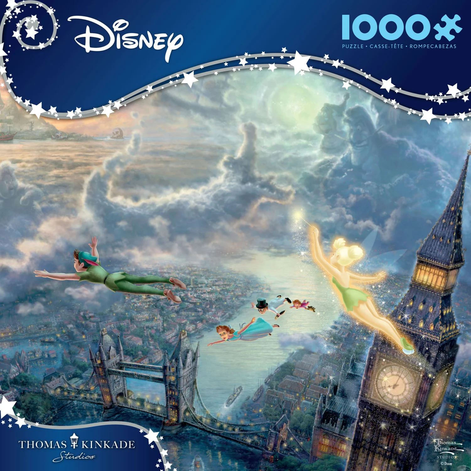 Tinkerbell & Peter Pan Fly To Neverland Disney