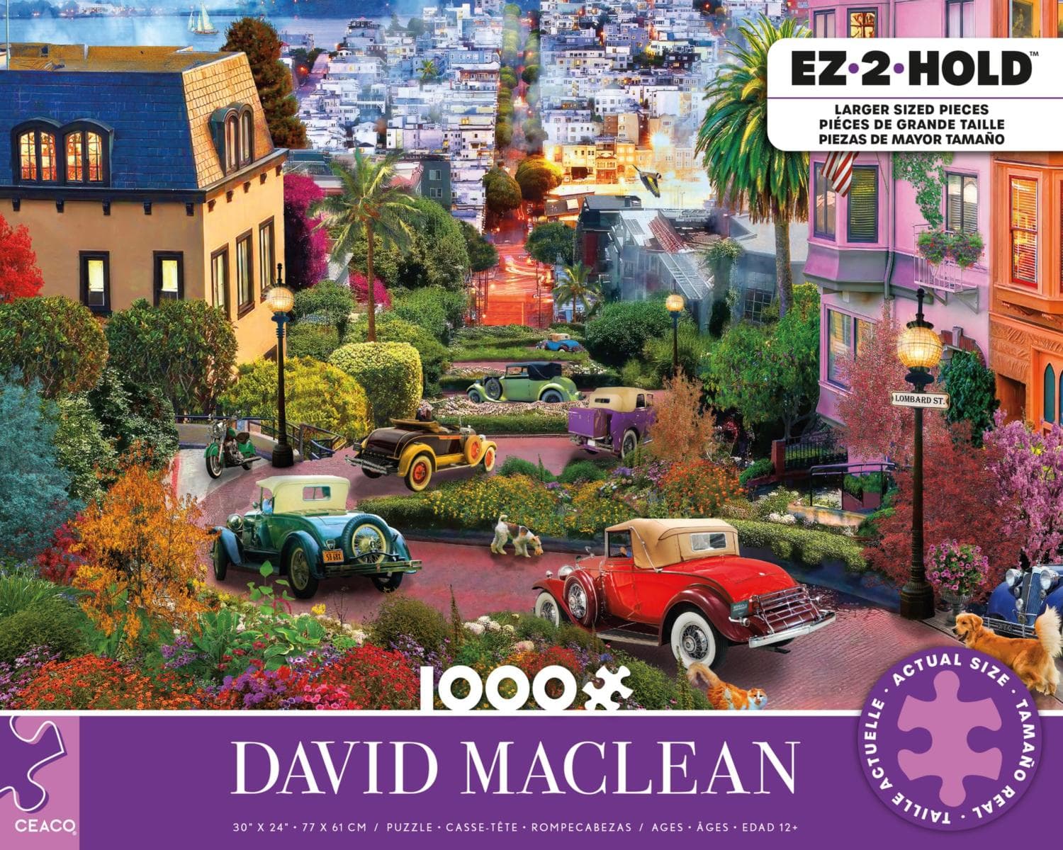 Colorful Lombard Street