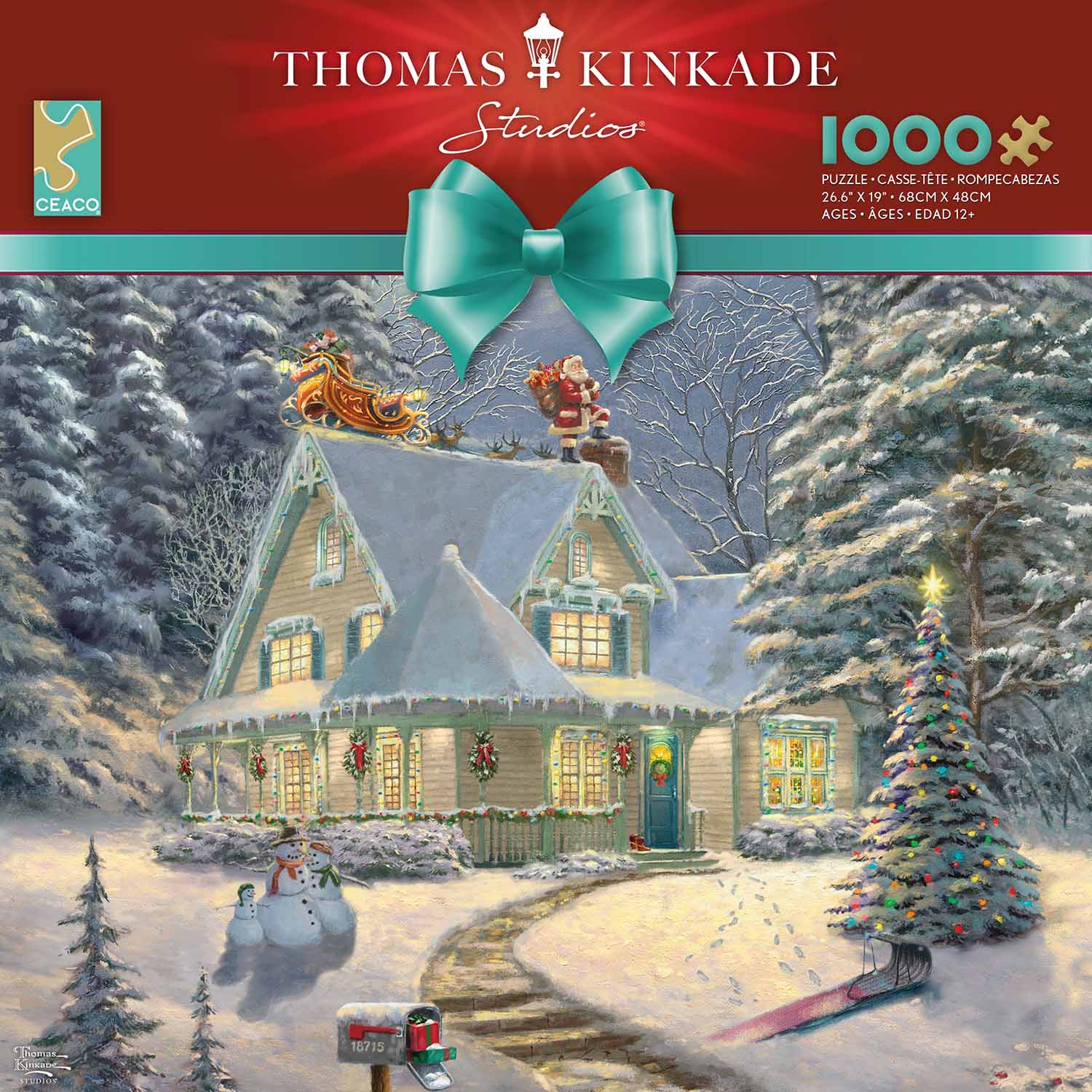 Midnight Delivery Christmas Jigsaw Puzzle