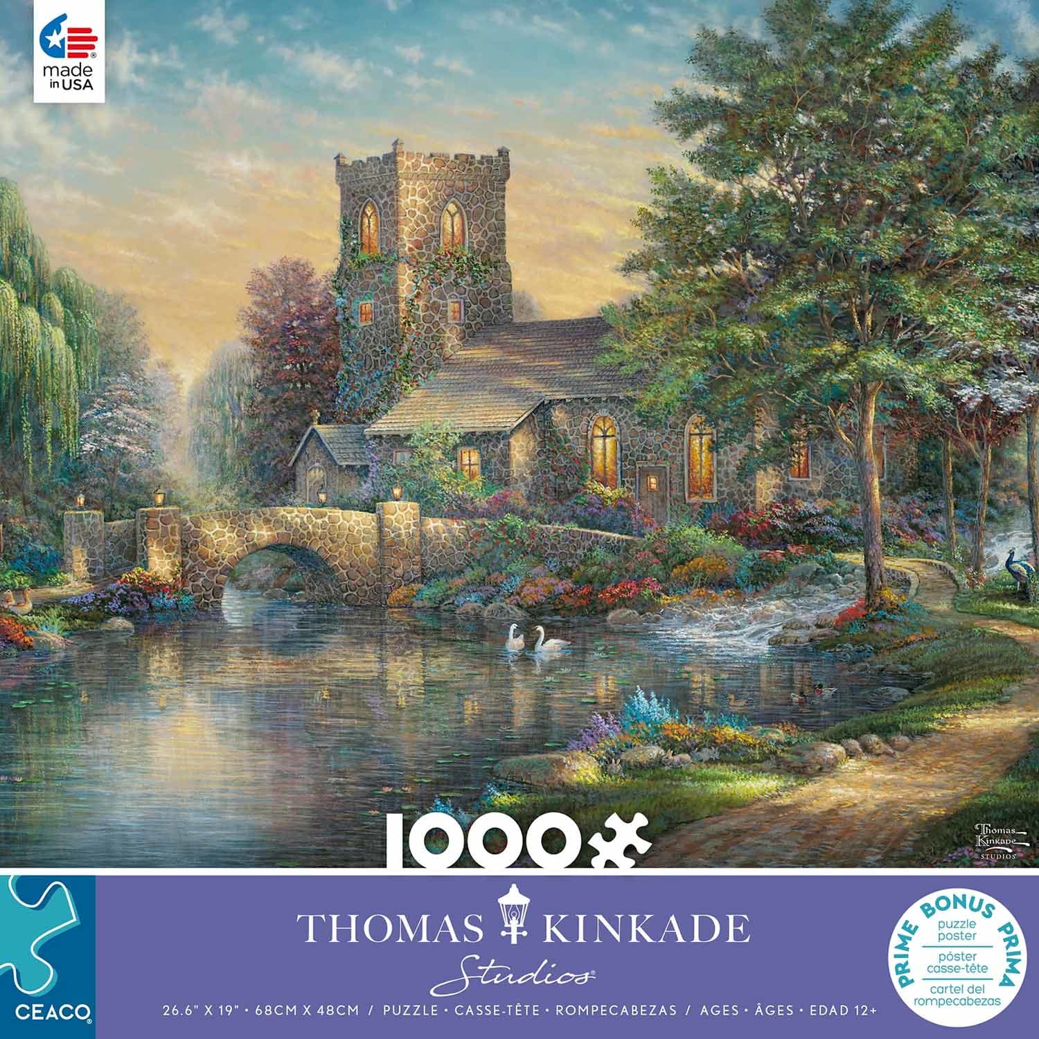 Thomas Kinkade - Willow Wood Chapel - Scratch and Dent