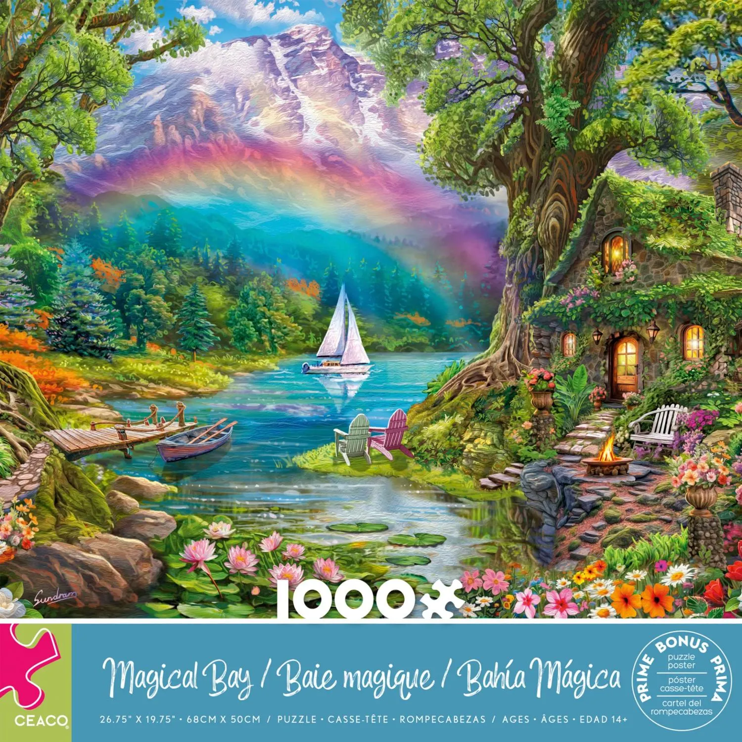 Magical Bay Landscape