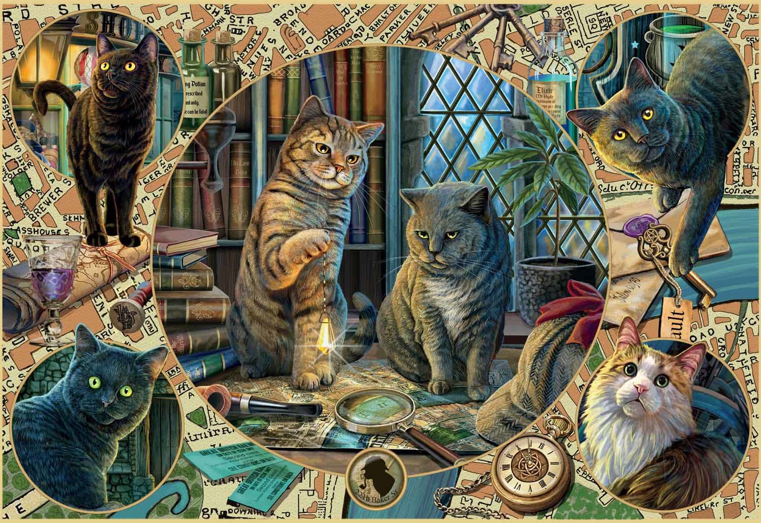 Purrlock Holmes Mystery Cats