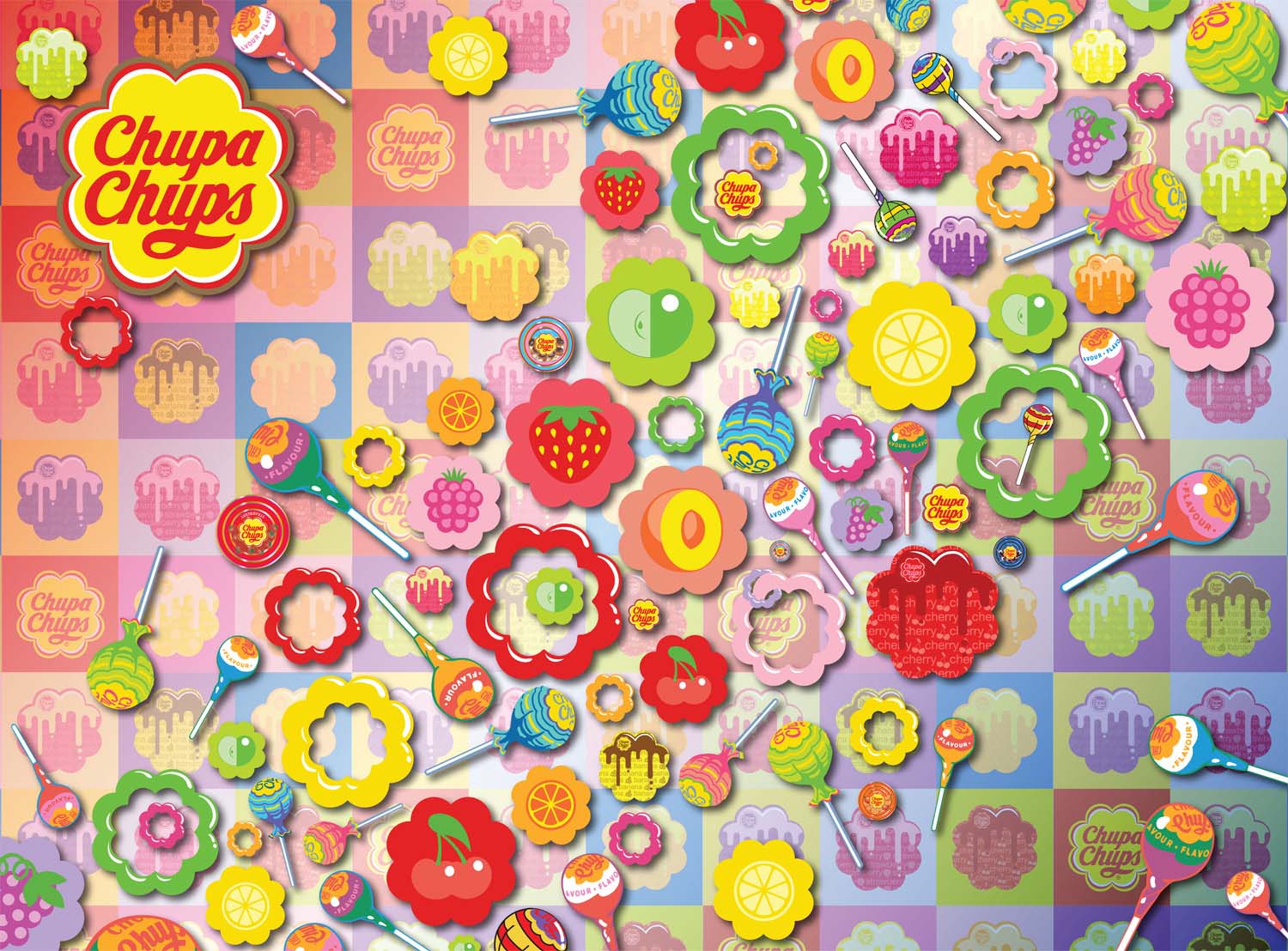 Chupa Chups Collage Collage Jigsaw Puzzle