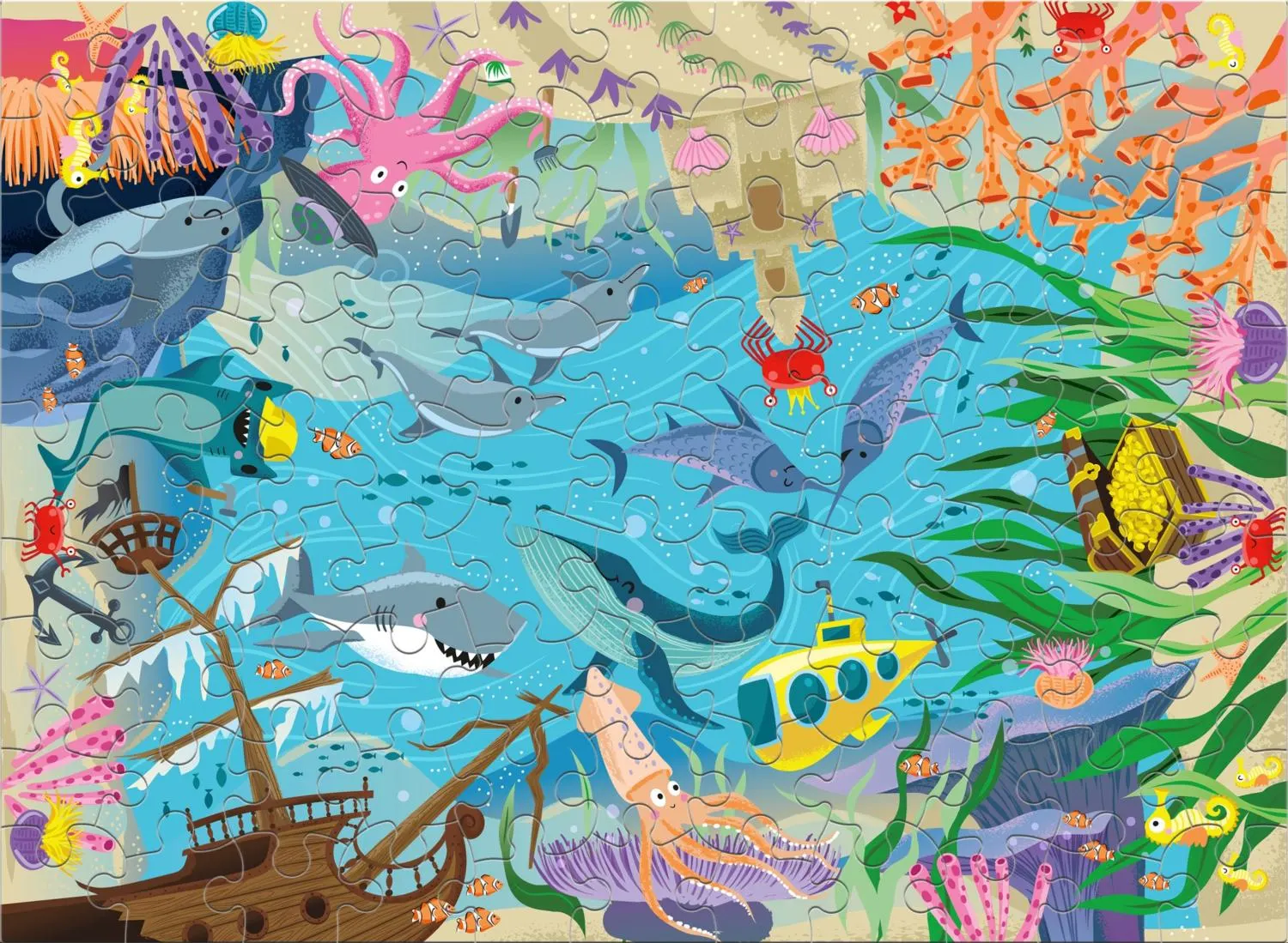 Under The Deep Blue Sea Glitter