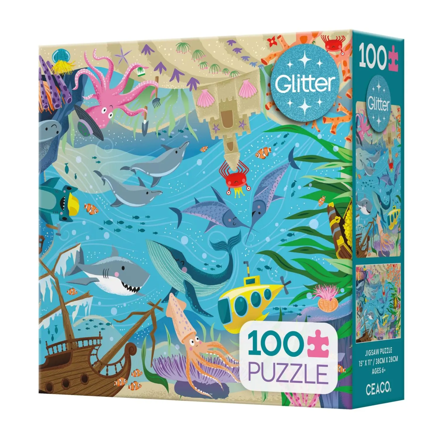 Under The Deep Blue Sea Glitter