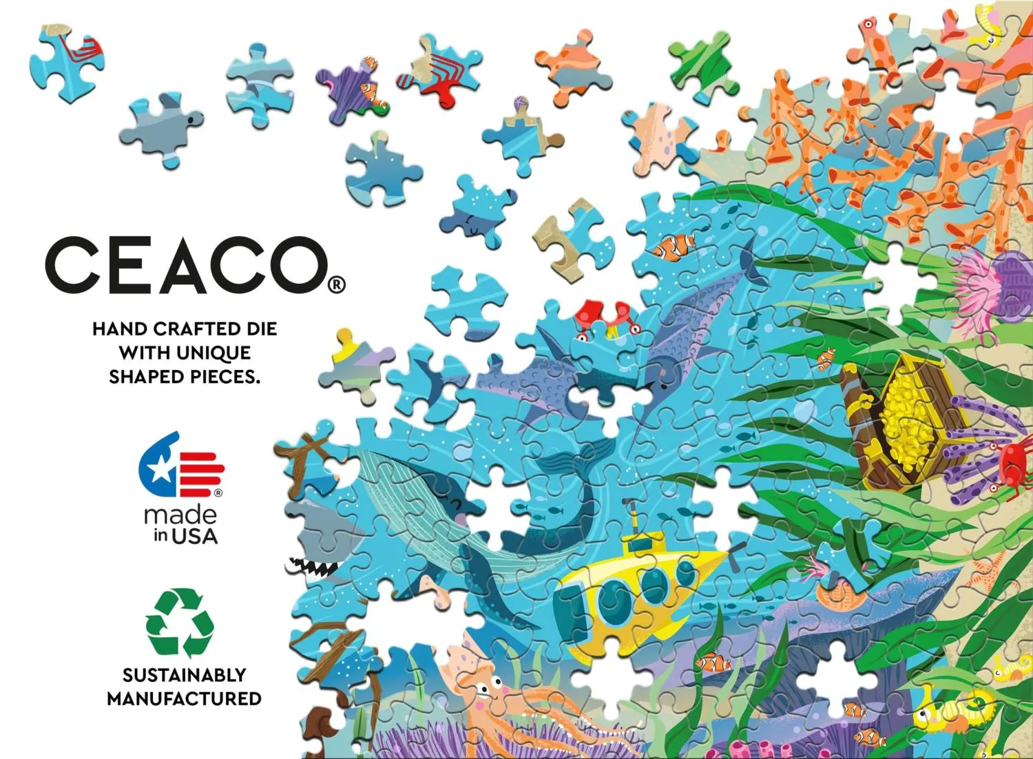 Under The Deep Blue Sea Glitter