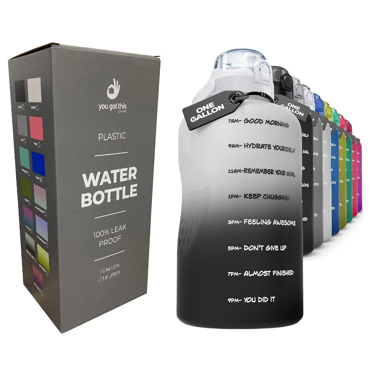 One  Gallon Water Bottle