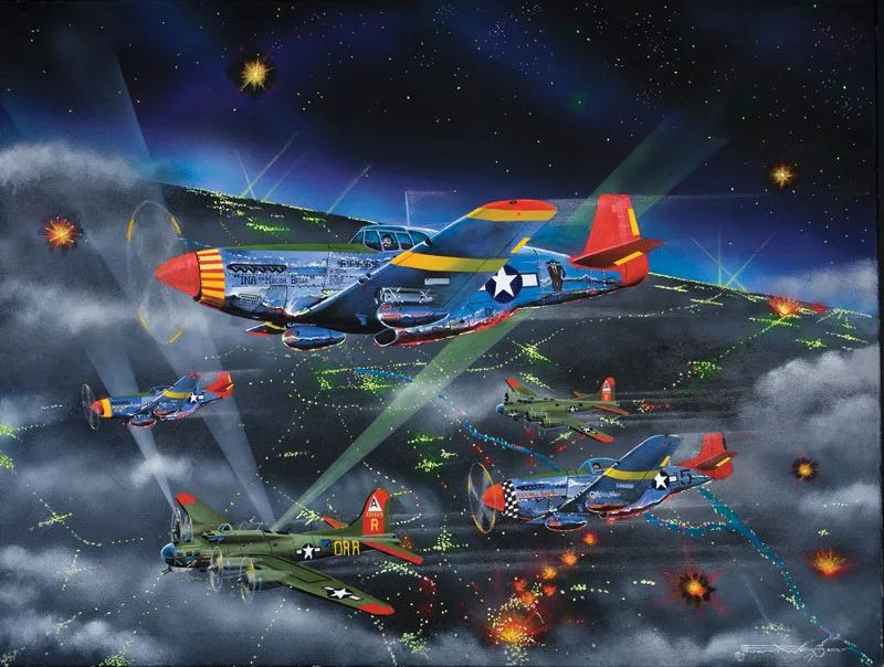 Night Fighters-The Tuskagee Airmen Plane