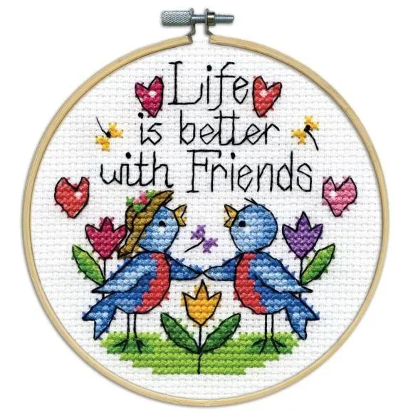 Friends - Counted Cross Stitch
